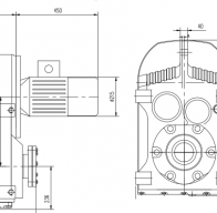 FH127-YEJ4-4P-170.83-M1-270°減速電機(jī)型號(hào)解析