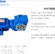 SA57DRE90M4/FB/BE減速電機(jī)型號解析