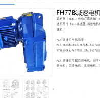 FH77B-48.37-DRN112M4/BE5HR減速電機(jī)型號解析